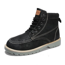Load image into Gallery viewer, AODLEE Men Boots Fashion Mens Winter Snow Ankle Chelsea Boots High Top Casual Shoes Men Leather Shoes Footwear botas hombre